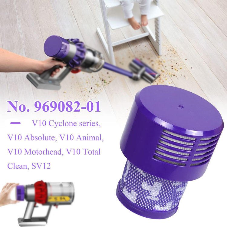 Replacement Post-Filter Spare Part for Dysons V10 SV12 Cyclone Absolute Animal Total Clean Vacuum Cleaner Part 969082- 01