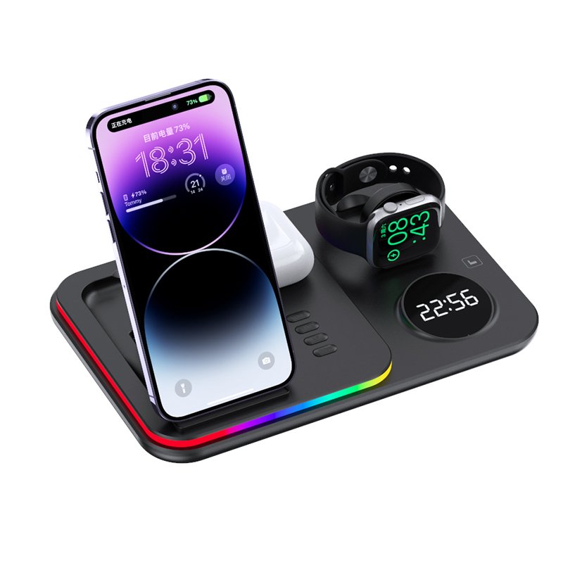 15W Fast Charging Station 3 IN 1 Wireless Charger For Best Seller Products On Amazon 2024 In USA For Apple Samsung Multi Device