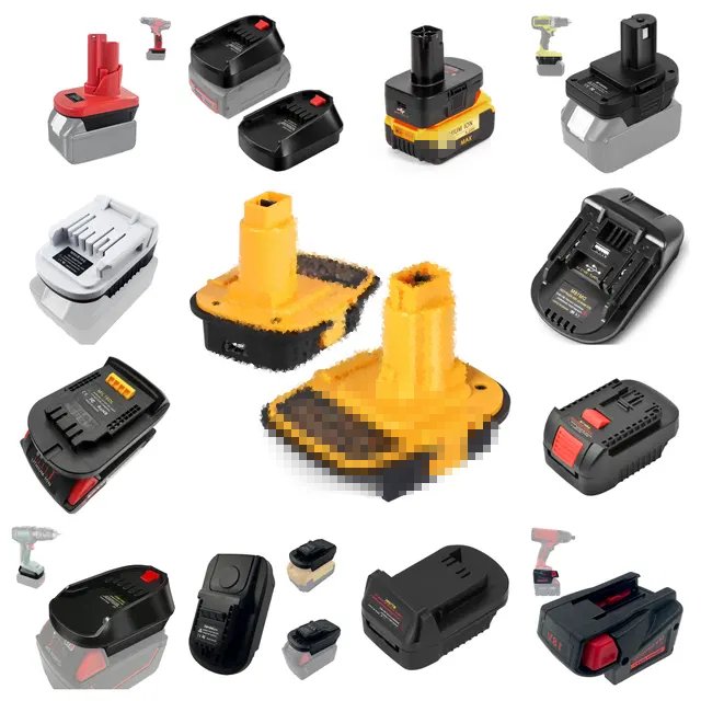 Battery converter adapter for 18V 20V Li-Ion battery power tool accessories BL1830 BL1860 DCB205 BAT610G combo kit power tools