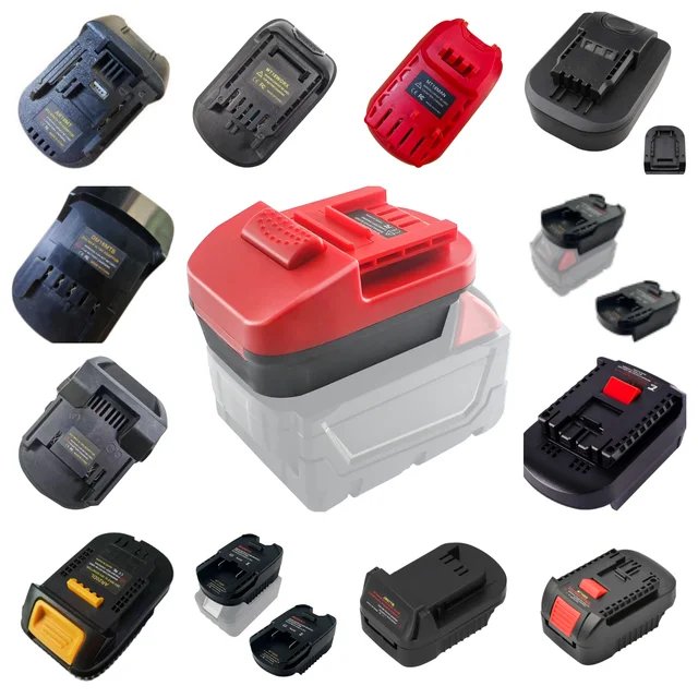Battery converter adapter for 18V 20V Li-Ion battery power tool accessories BL1830 BL1860 DCB205 BAT610G combo kit power tools