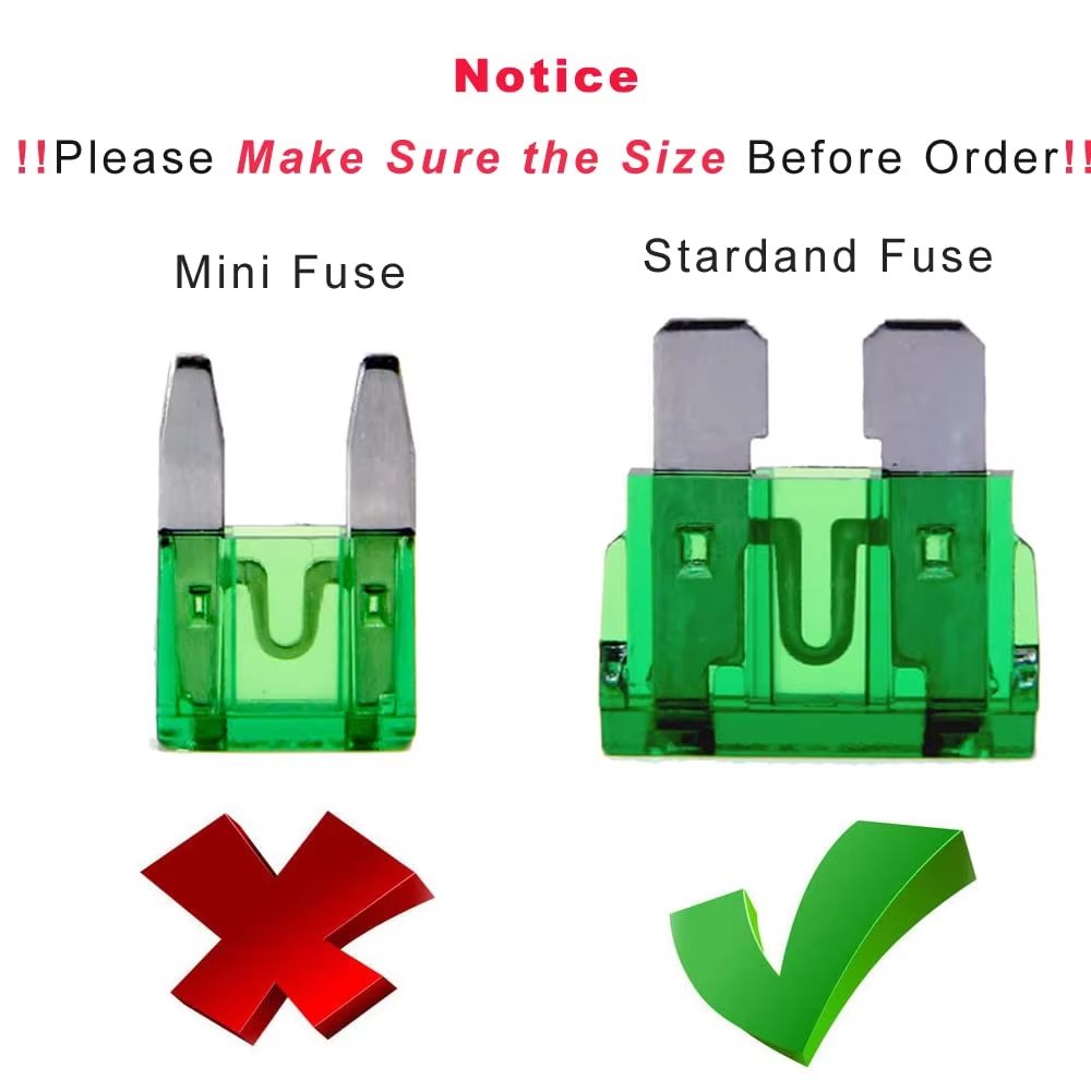Blade Fuse St Circuit Assortment Waterproof 16 Accessories Manual F113-c Plastic Ato Narva 51210bl Red Micro 3 (blist Blade Fuse