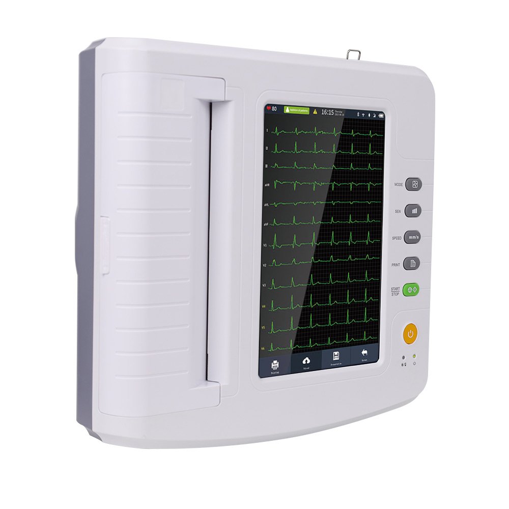 CONTEC ECG1212G 12 lead ecg machine china 12 channel portable echocardiography medical price