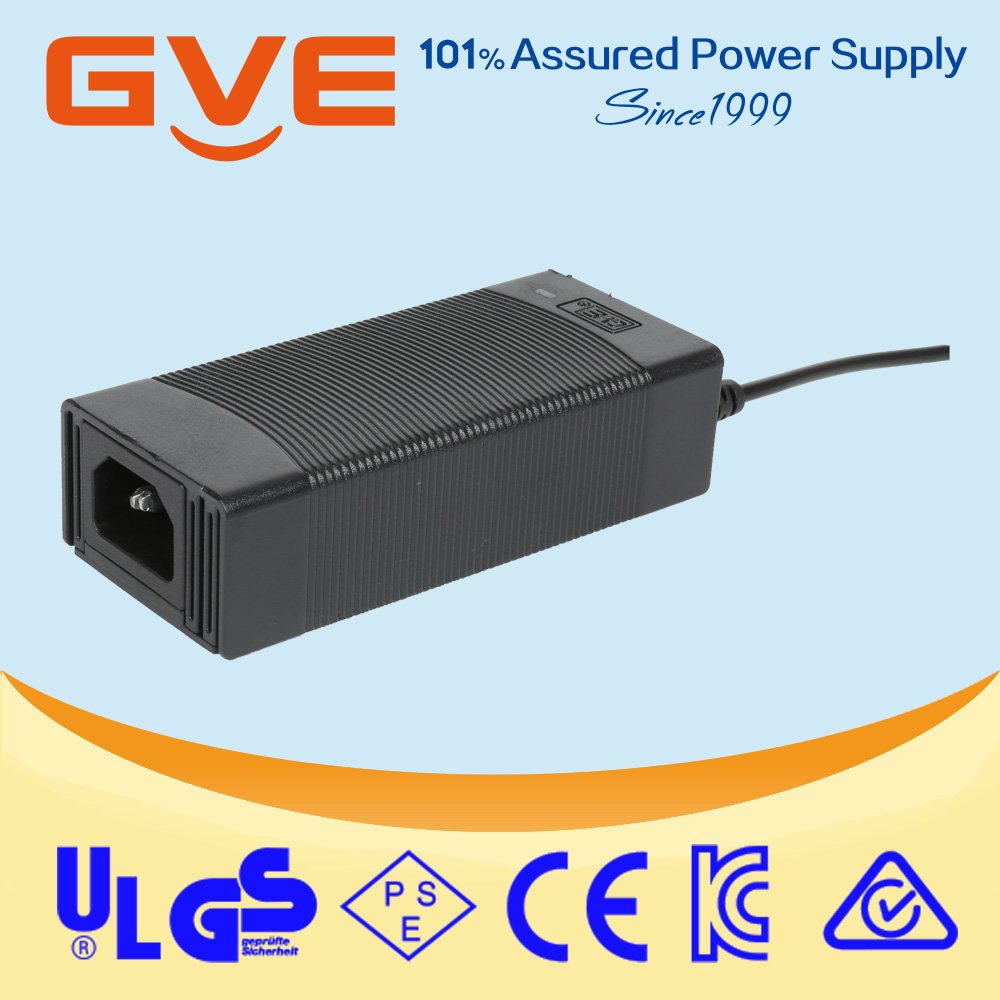 UL Approved 24V 5A Li-ion Battery Charger For Electric Bicycle
