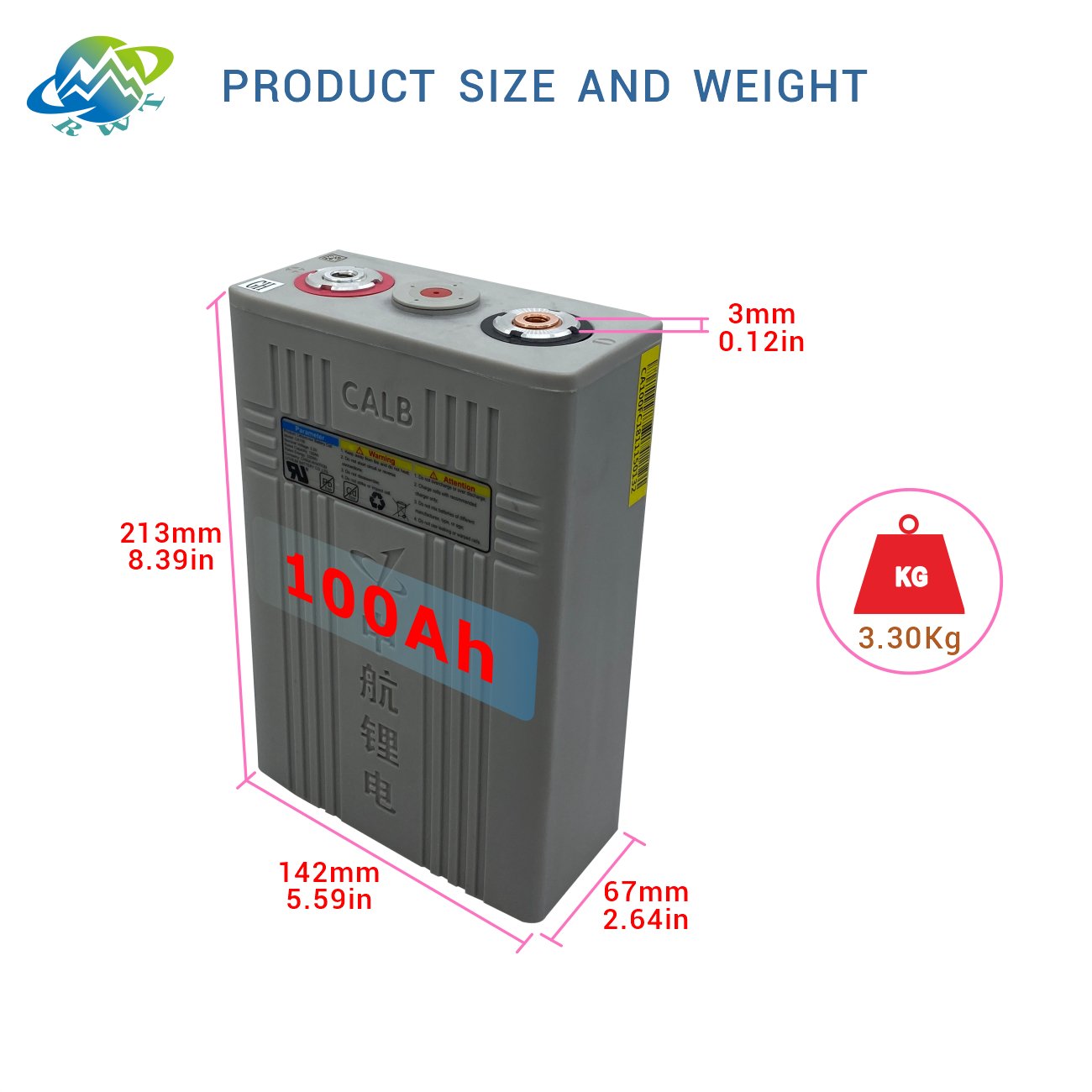 RWT quality supplier calb series 3.2V 40Ah 60Ah 70Ah 100ah 180Ah 200Ah make 12V 24V 48v 200ah lithium solar battery batteries