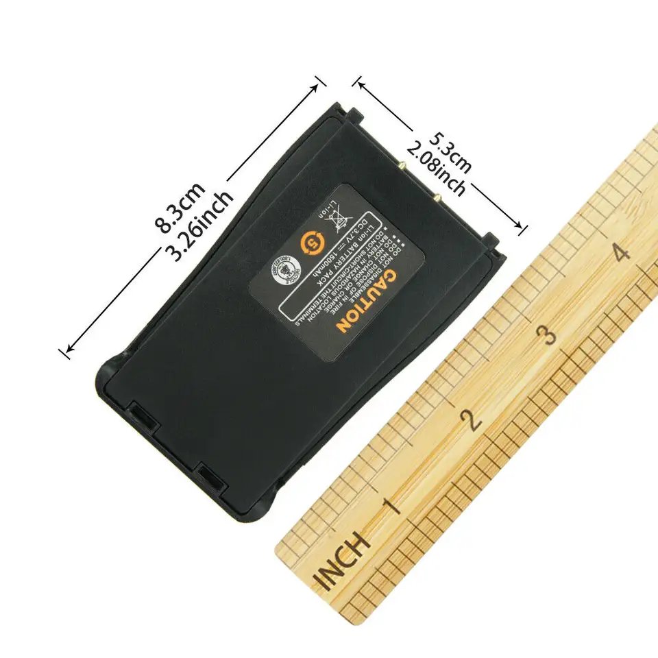 JJCC custom wholesale walkie-talkie battery lithium battery 7.2V 2800mAh walkie-talkie accessories