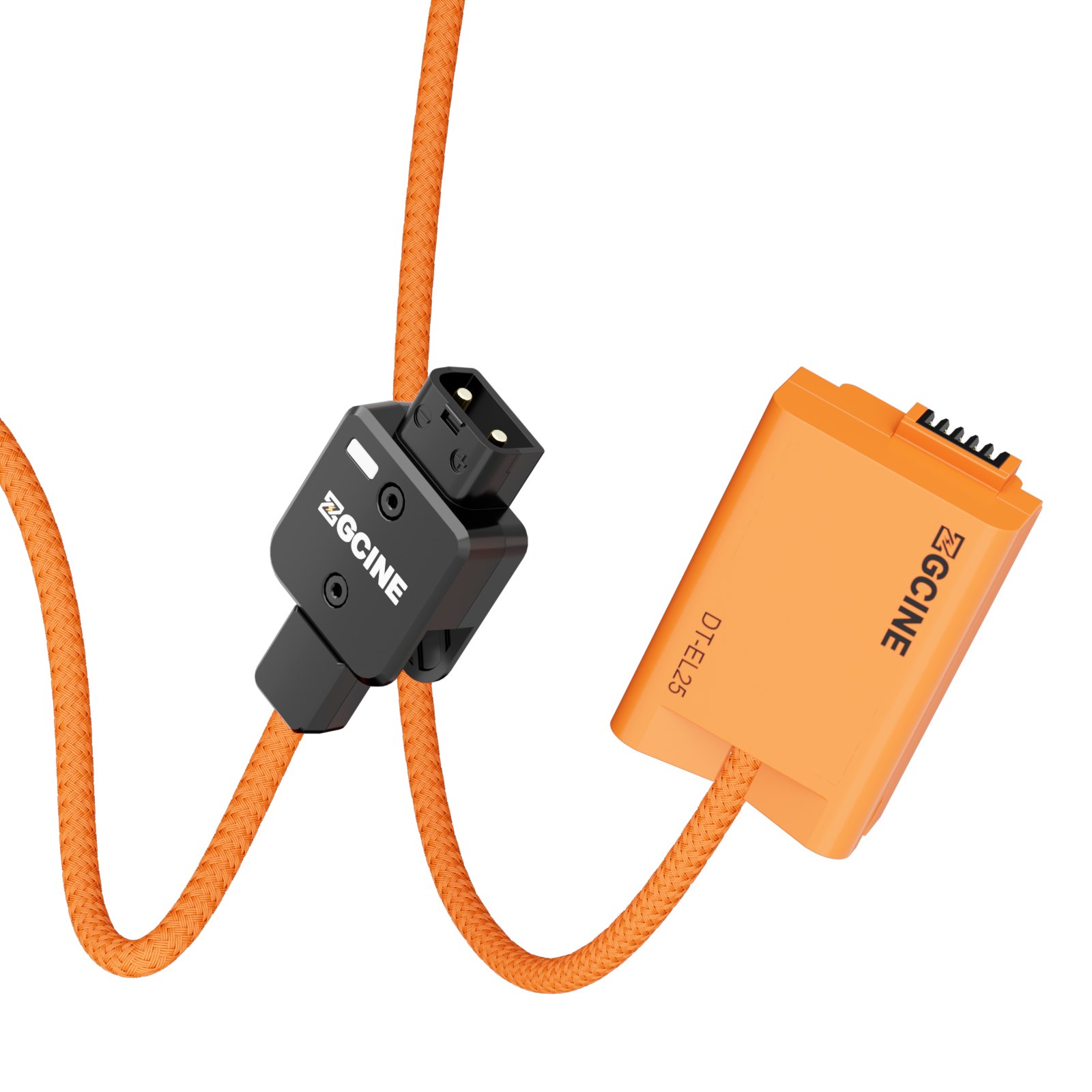 ZGCINE DT-EL25 D-Tap to EN-EL25 Dummy Battery Cable 180° Adjustable EN-EL25 Dummy Battery Cable