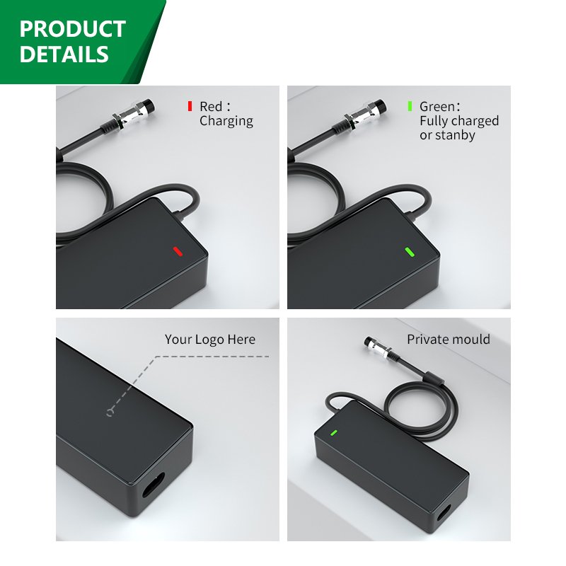 Gojusin hot selling 25.2V 6A Lithium Battery Charger for 24V battery Electric Car Bike Scooter Drones Power Tool