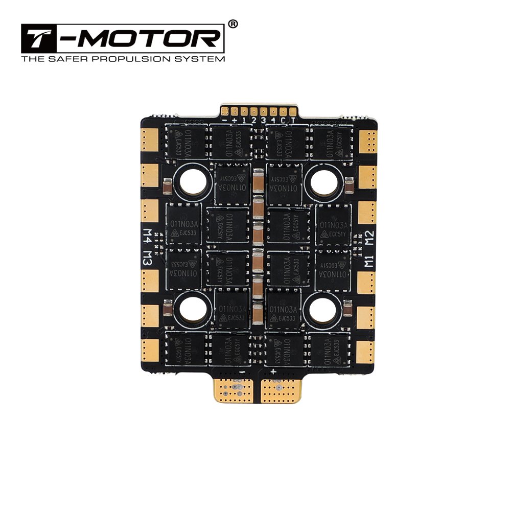 T-MOTOR F60A 8S 4IN1 20X20 Large Size Racing FPV Drone ESC High KV Mini Drone Motor Long Lifespan Lipo Battery Remote Function