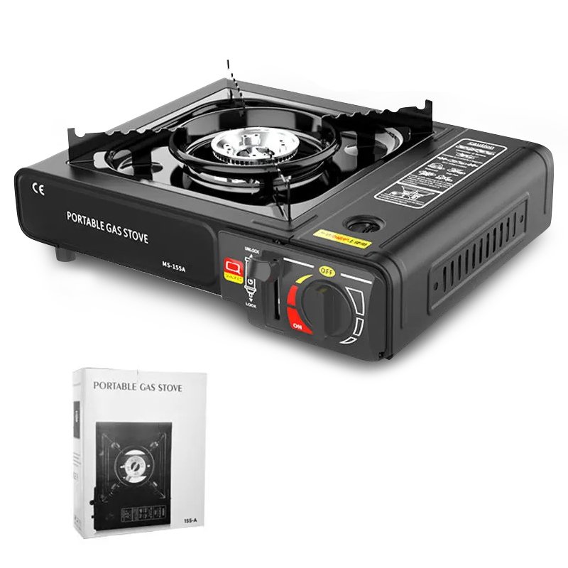 Mini Tourist Gas Stove Burner Outdoor Portable Cassette Furnace Camping Kitchen Cooker Camping Gas Stove