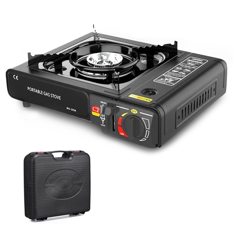 Mini Tourist Gas Stove Burner Outdoor Portable Cassette Furnace Camping Kitchen Cooker Camping Gas Stove