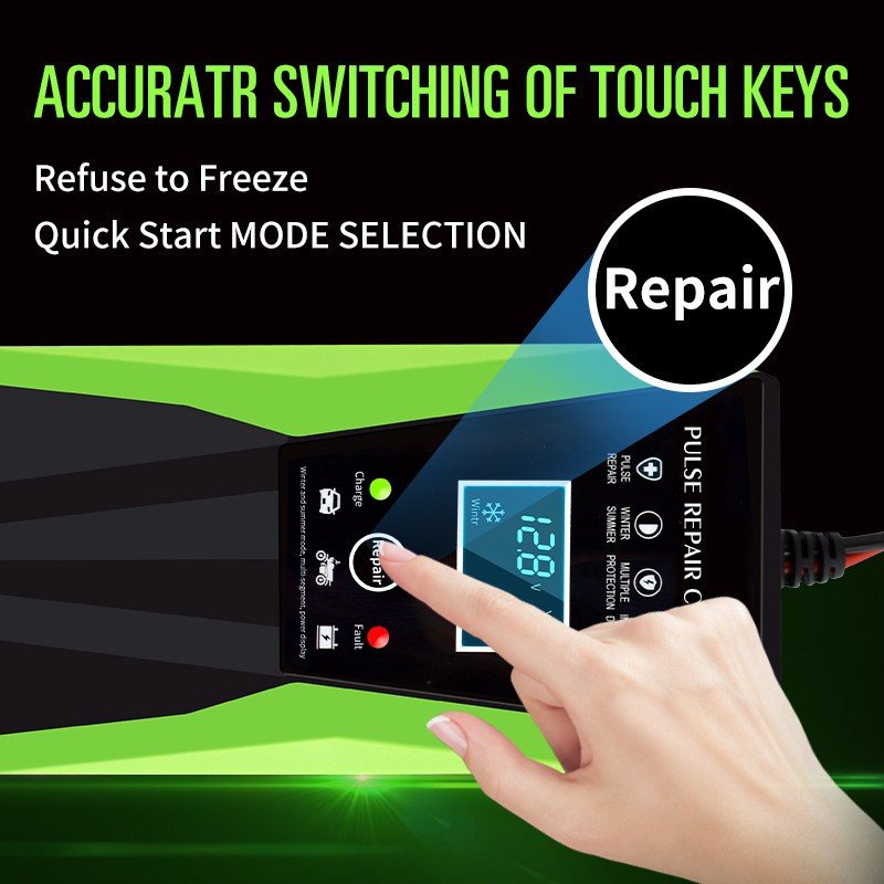 Car battery charger pulse repair 12V10A motor vehicle battery charger 12V 10A