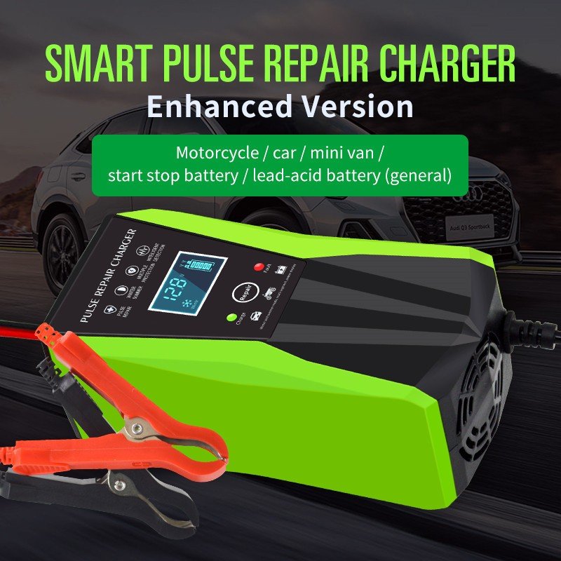 Car battery charger pulse repair 12V10A motor vehicle battery charger 12V 10A