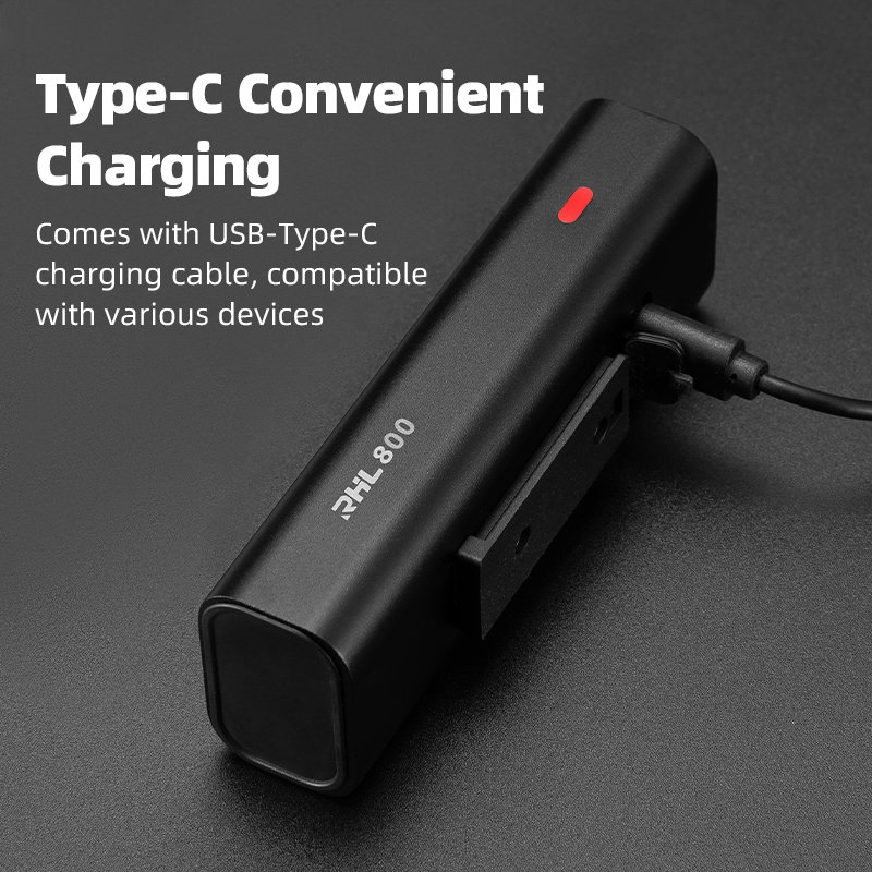 ROCKBROS Bicycle Accessories Led Bicycle Light Usb Rechargeable 800 Lumen Cycling Bike Front Head Light Bicycle Light
