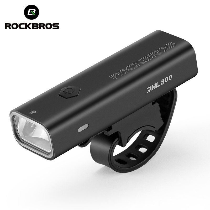 ROCKBROS Bicycle Accessories Led Bicycle Light Usb Rechargeable 800 Lumen Cycling Bike Front Head Light Bicycle Light