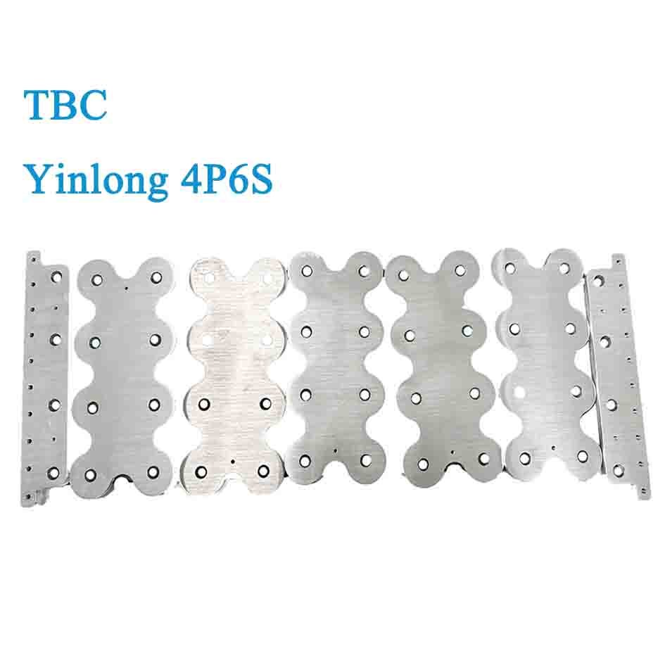 TBC diy lithium titanate battery Busbar Electronic Accessories for Yinlong LTO battery cells 2P 3P 4P