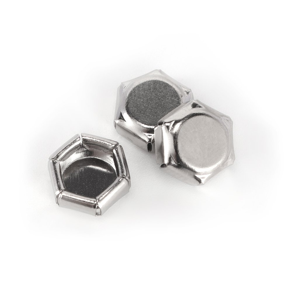 High Quality 9V Battery Accessories Positive and Negative Holes No Holes Patch Copper Plated Nickel