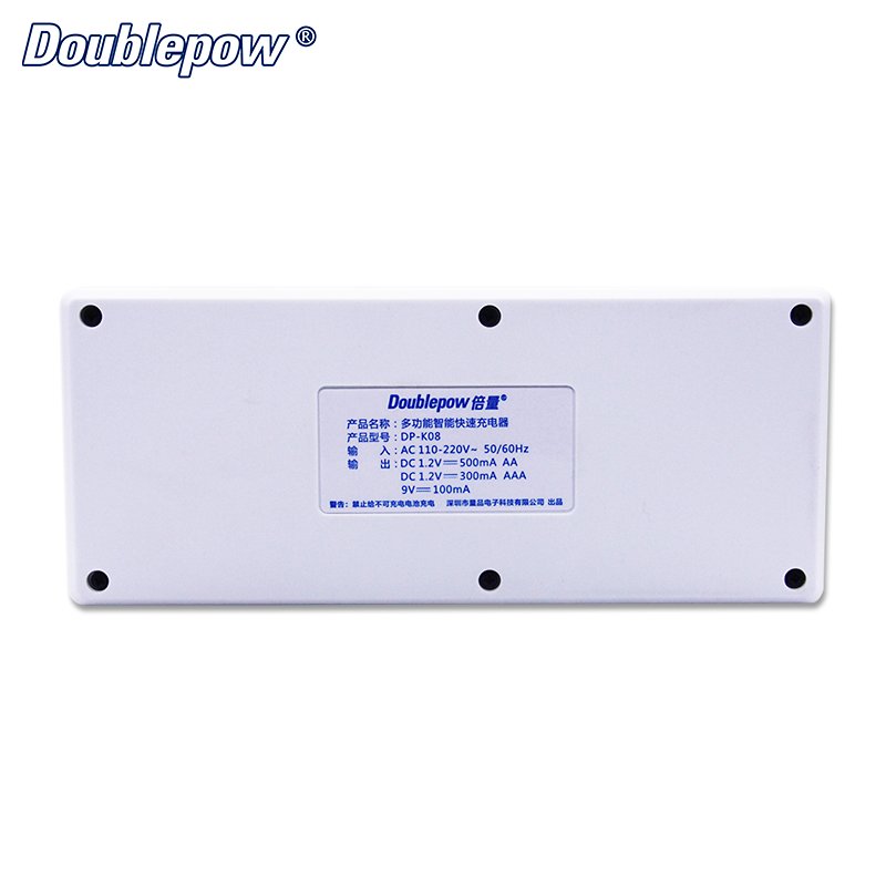Doublepow K08 Fast Charger 9V 1.2V Rechargeable Battery Accessories 1.2V AA AAA Nicd Nimh battery charger for Camera Users