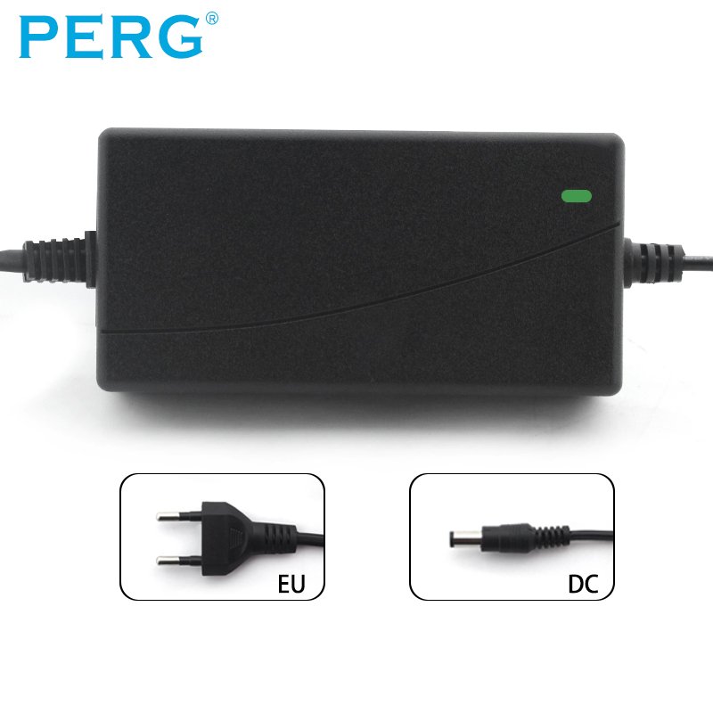 European Standard LED Lamp Charger DC5.5-2.1 for 12.6v-42v Li-Ion Battery Electric Car Toys 29.4v2a Battery Accessories