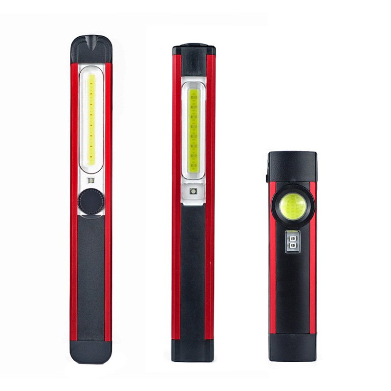 Richall Hot Selling Work Light White Metal Body Lamp Power Time Warm Smd Rechargeable Led Worklight With Magnet