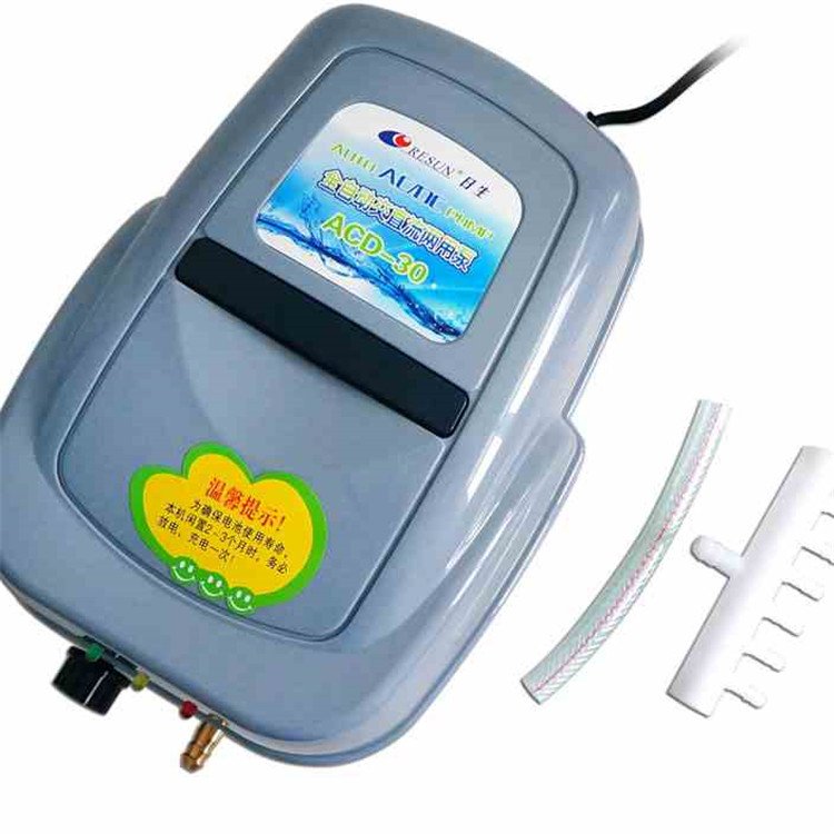 Resun Acd-30/80/130 Portable Fishing Mini AC DC battery powered air pump fish tank