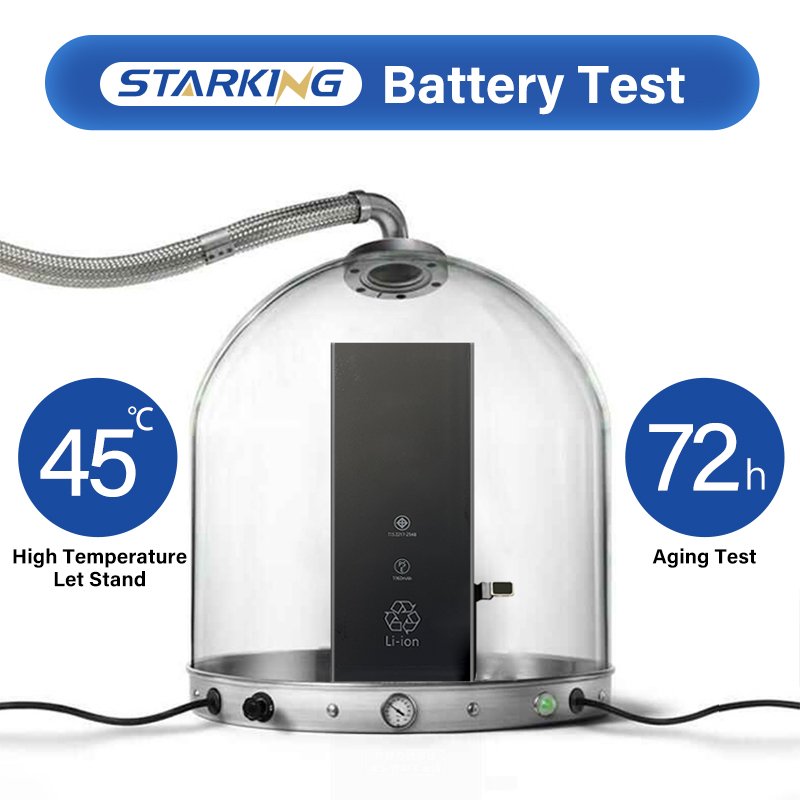 100% Capacity for iPhone 7 Battery 1960mah Replacement Rechargeable Lithium Battery Batterie for iPhone 8 Plus X XS MAX XR 1