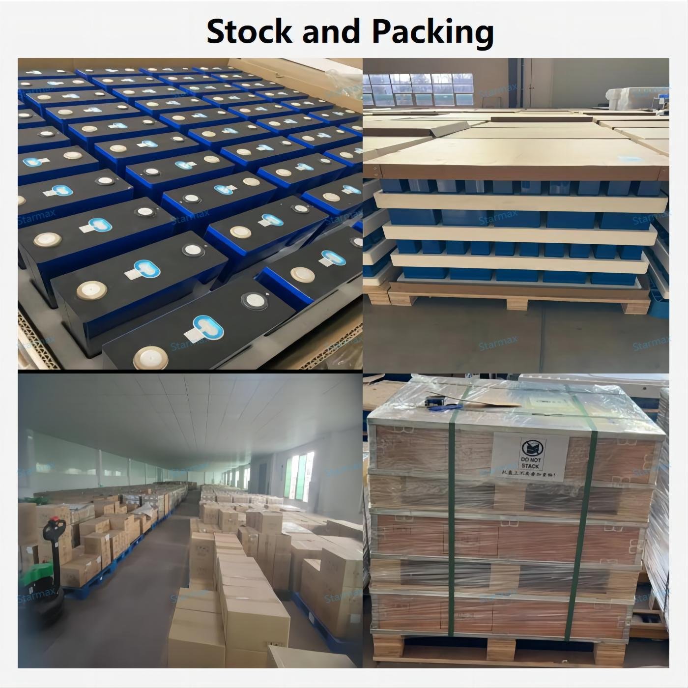 Starmax Catl 3.2V 300Ah 280Ah 204Ah 100Ah Lifepo4 Battery Cell 400Ah 72V Lithium Akku Lifepo4 Battery Pack Energy Storage System