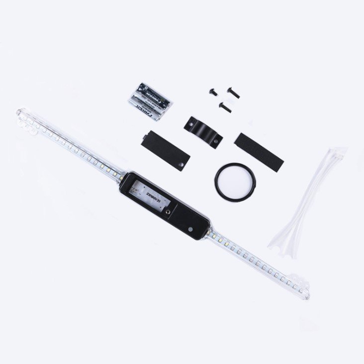 New Bicycle LED Hub Light Spoke Decoration Wheel Light Night Riding Warning Light Bicycle Accessories