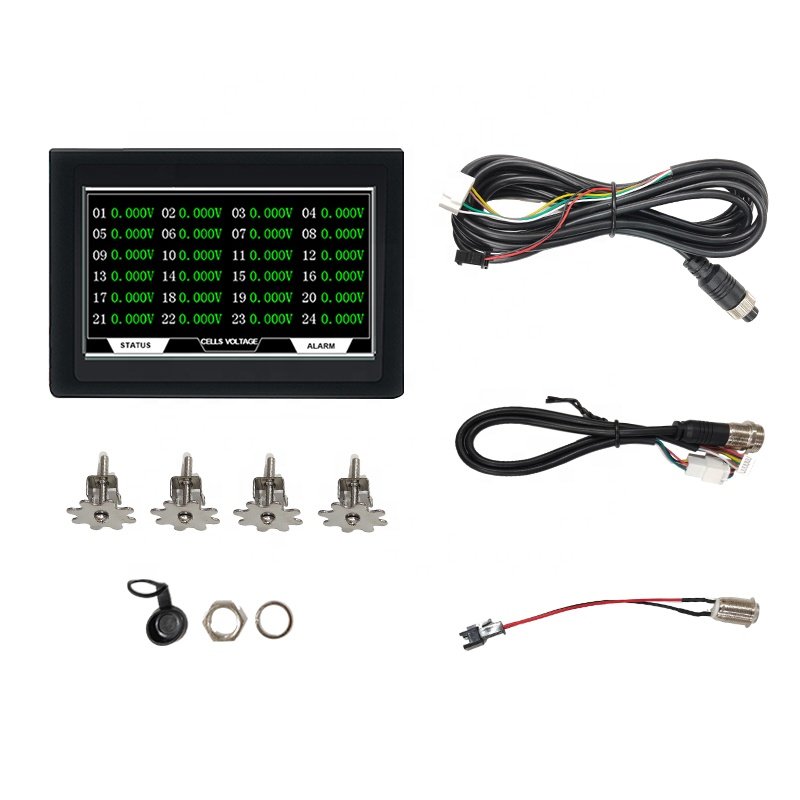 JK BMS Accessories 2.0 3.2 4.3inches LCD Display RS485 Balance Wires JK bms Lifepo4