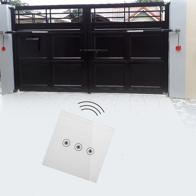 Wireless remote control push button transmitter universal rf remote control gate opener ST-02