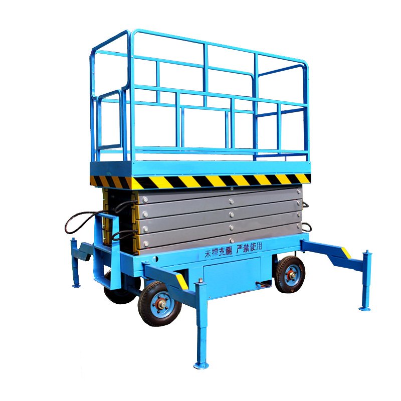 Electric hydraulic lifter portable lifter mobile manual scissor elevator price
