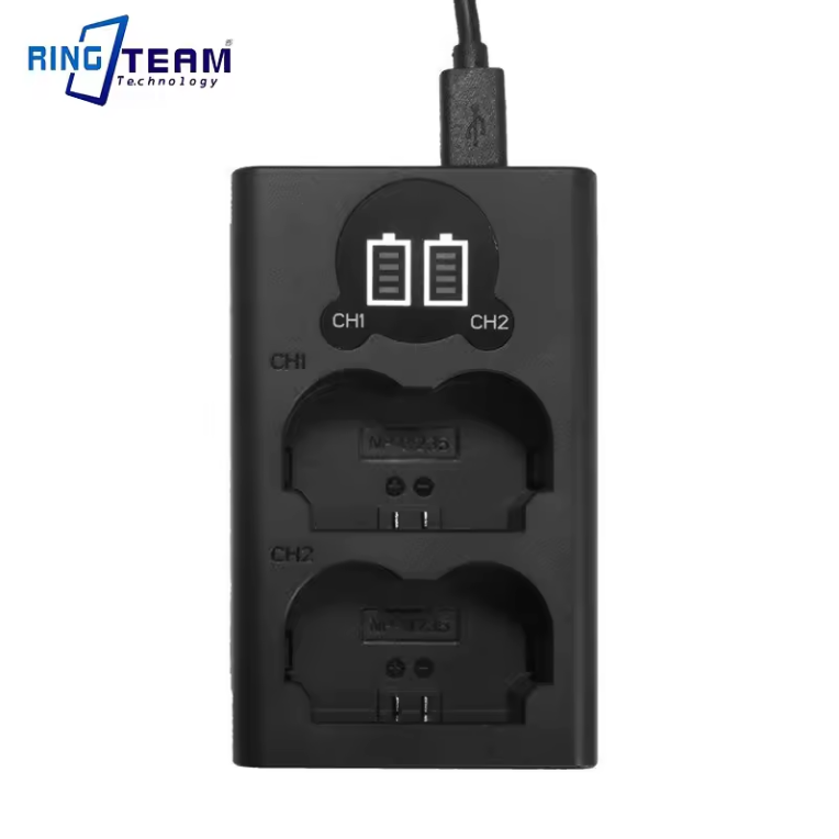 NP-W235 NP W235 Battery LED USB Dual Charger for Fuji XT-4 XT4 Camera