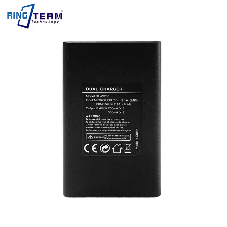NP-W235 NP W235 Battery LED USB Dual Charger for Fuji XT-4 XT4 Camera