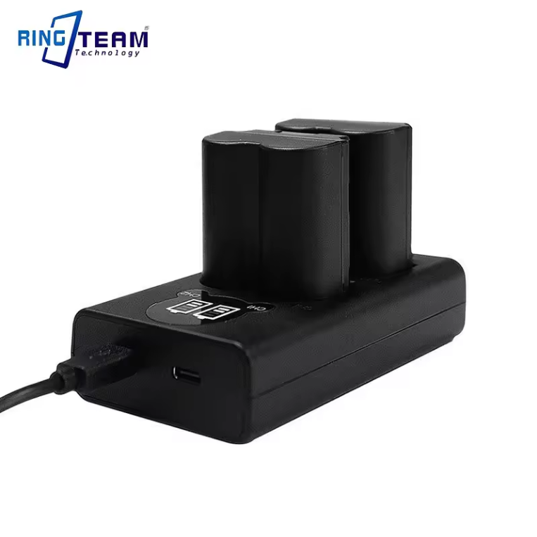 NP-W235 NP W235 Battery LED USB Dual Charger for Fuji XT-4 XT4 Camera