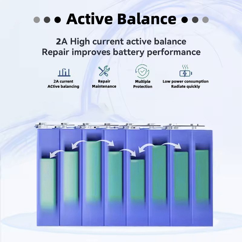 JBD BD2A4S10P 4S 200A 150A Smart li-ion BMS JK lead acid battery management system bms for e-bike 4S 8S 12V 100A Lifepo4 Battery