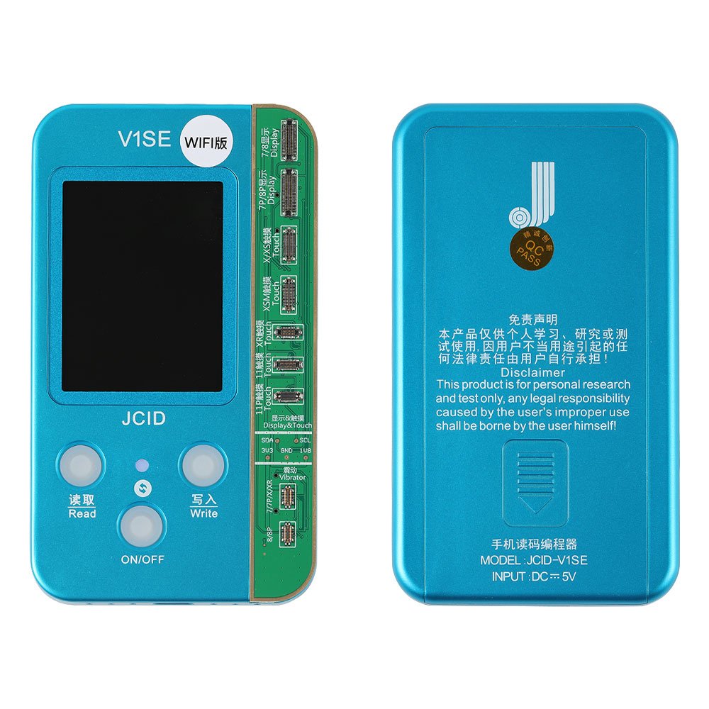 Repair Tools JC-V1SE Multifunction Programmer Full Accessories Boards True Tone Face ID Battery FingerPrint For iPhone 8-14PM
