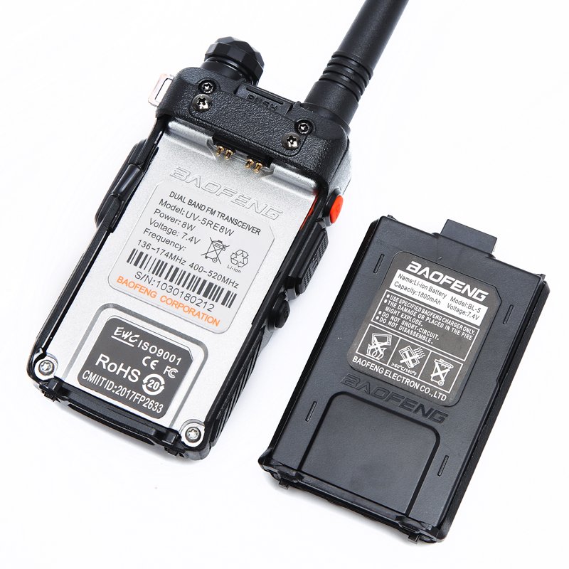 Baofeng Radio UV5R Uv-5R Accessories Walkie Talkie Battery For Baofeng Uv 5R KD0185