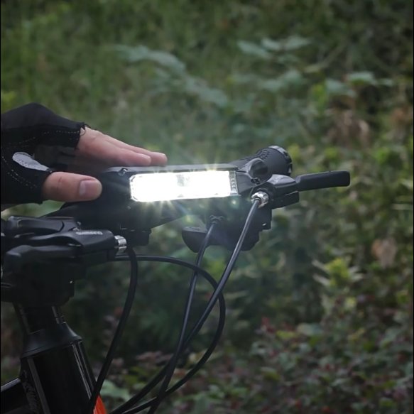 New 2600 Lumen Bicycle Accessories-Aluminum Front Rear Light Set 2600 lm Bike Lights Handlebar Mounting Cycling Bicicletas