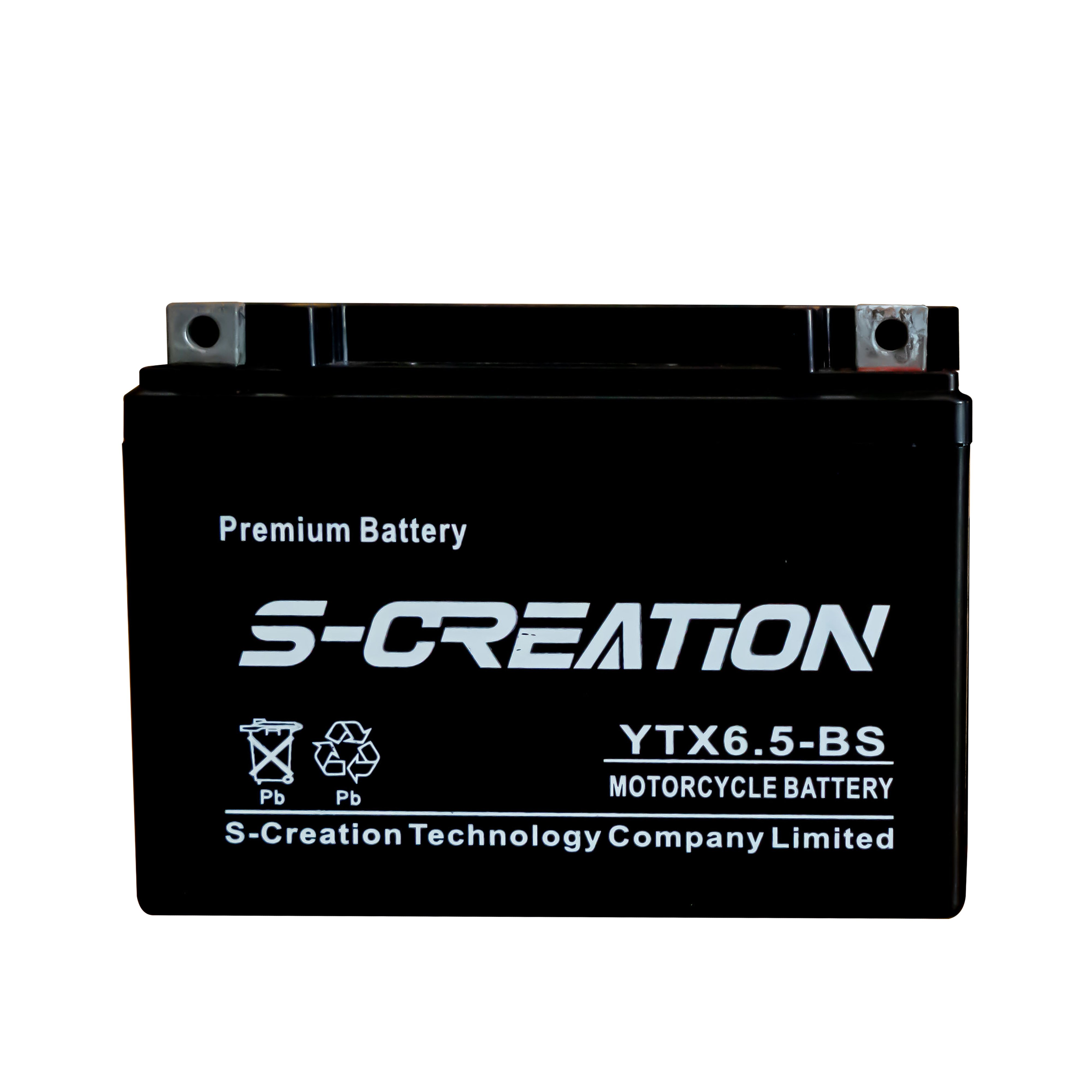 With big promotion Motorcycle Battery high performance factory price Maintenance Free 12V 6.5Ah battery