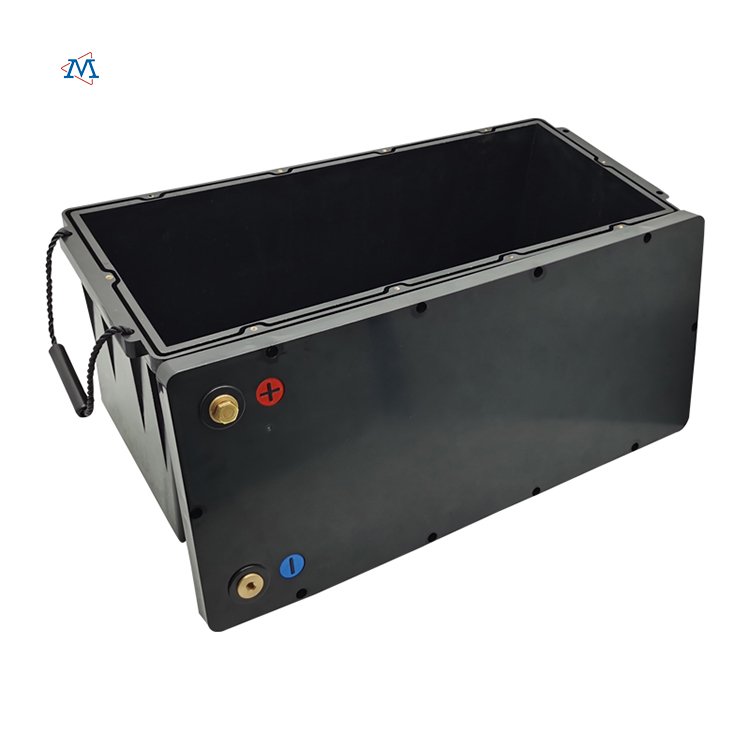 Larger Capacity Plastic Injection Car Mould Empty Lithium Small Abs Battery Box Battery Accessories 300A Energy Storage