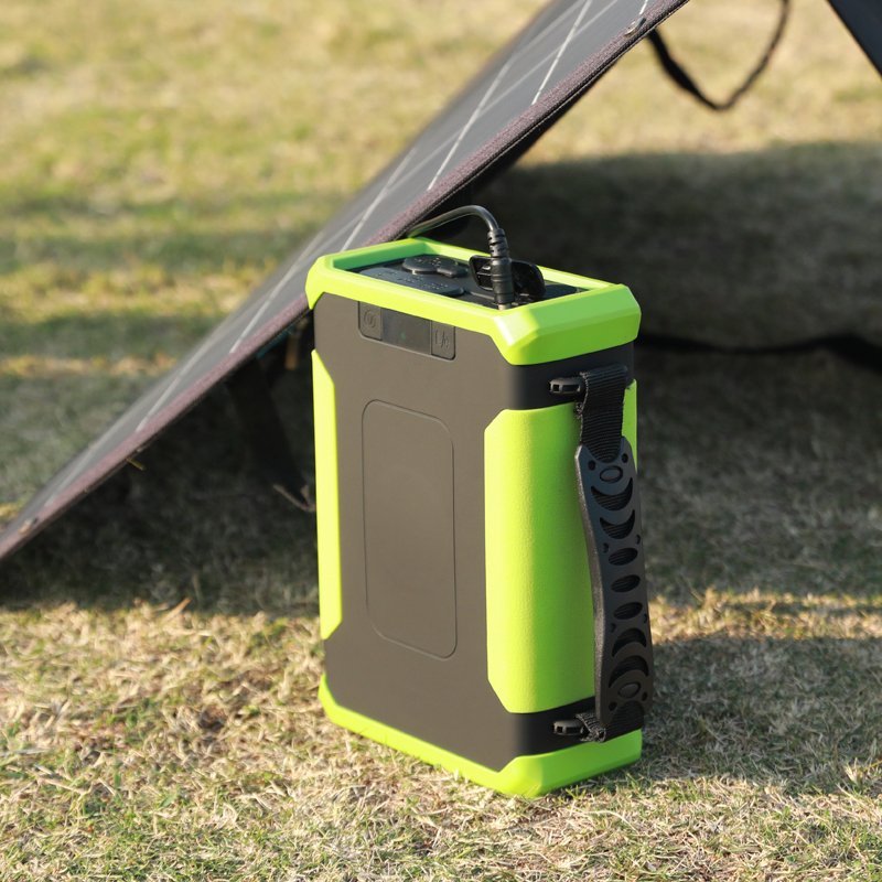 Outdoor Emergency Portable 100000mA 300W Solar Power Battery 12V LifePo4 Cells Power Battery Bank Fast Charge PD 100W Power Bank
