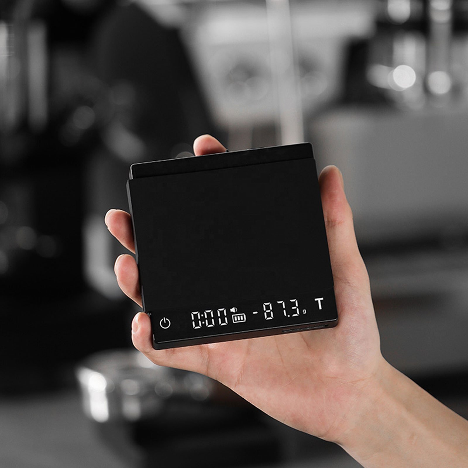 Customized Digital Kitchen Coffee Scale 2000g/0.1g High Accuracy Cyclic Rechargeable Electronic Scale Home Accessories 3BOMBER
