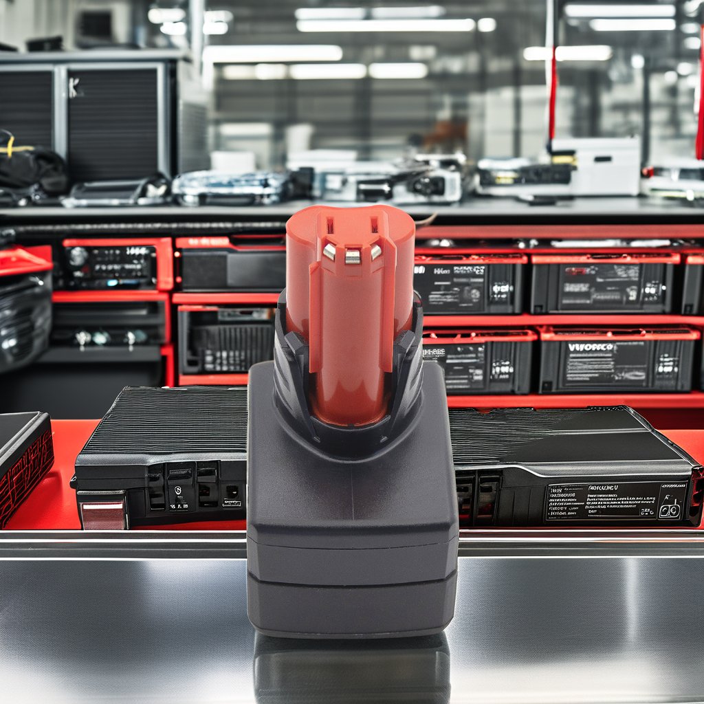 OEM Replacement for Milwaukee M12 12V lithium battery 9.0Ah. Milwaukee power tool battery. Accessories for electric drill.