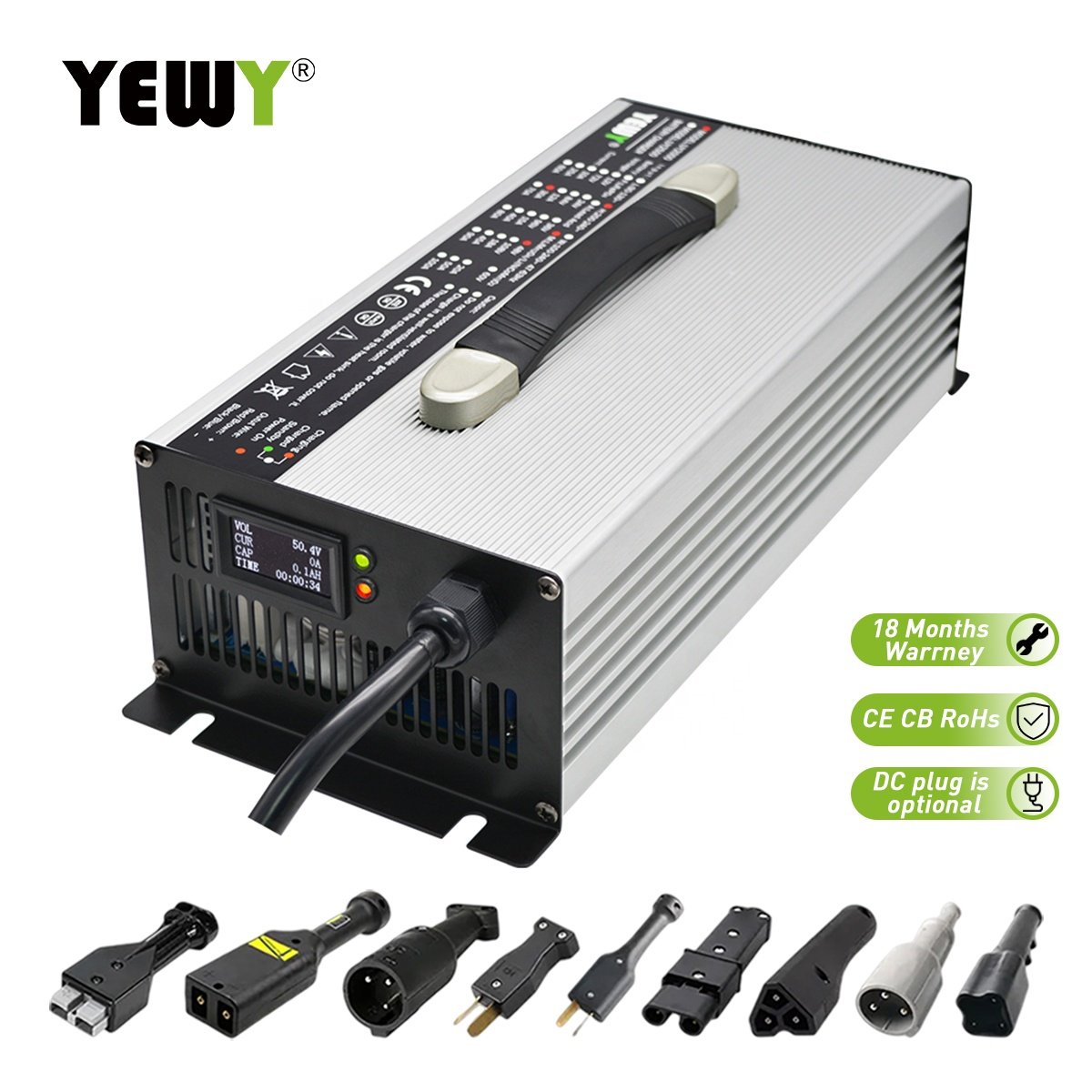 2000W 72volt 20a lithium battery charger 20S 84V 20A for forklift agv accessories battery charger