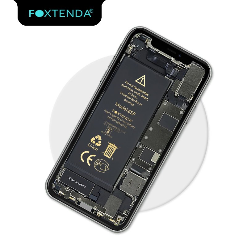 FoxTenDa battery phone accessory batteries for iphone phone 6sp 6s plus 3710mAh Real capacity