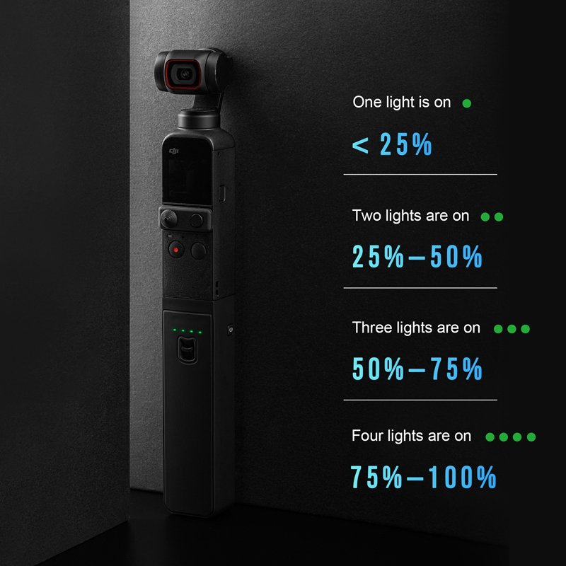 STARTRC Upgrade Battery Charger holding charging Power bank belt for DJI OSMO POCKET 2 Camera Accessories