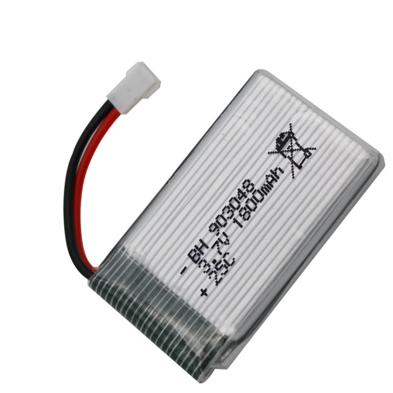 3.7V 1800mAh 25C Lipo Battery 903048 Charger RC Quadcopter Accessory Repair Spare Part for KY601S H11D H11C RC Drones