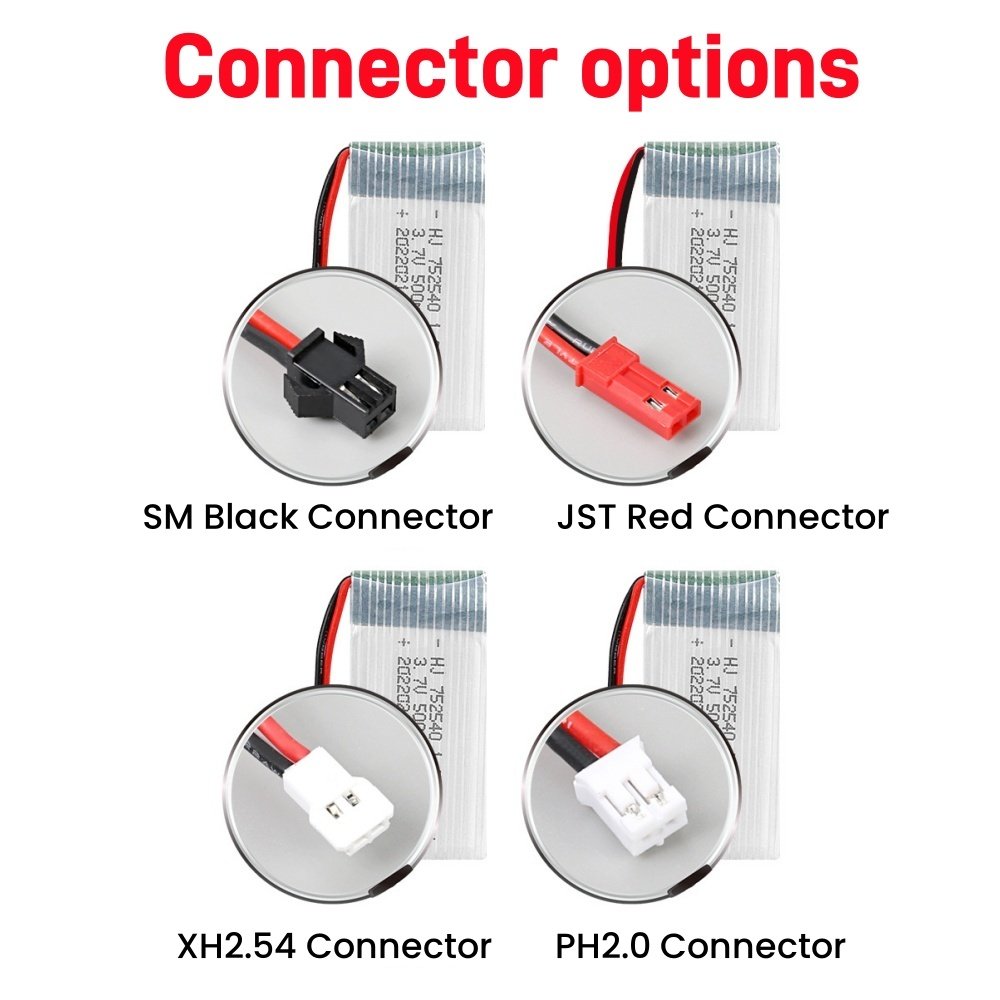 3.7V 1800mAh 25C Lipo Battery 903048 Charger RC Quadcopter Accessory Repair Spare Part for KY601S H11D H11C RC Drones