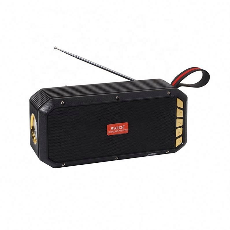 Factory price 2024 Cross-Border Multi-Function Radio Wireless Blueteeth Solar Smart Pluggable Audio Player Wholesale radio