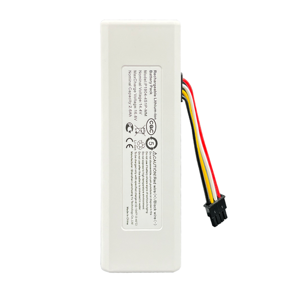 2024 New upgrade 4S2P 14.4V 6500mAh Battery For Xiaomi Mijia 1C STYTJ01ZHM Robot Vacuum Mop Cleaner Accessories Parts