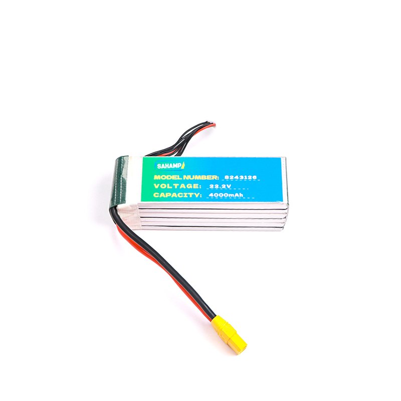 High Power Rechargeable 22.2V 4000mAh Lithium Battery XT60 Connector Lipo Drone Battery Consumer Electronics Solar 8243126 Cell